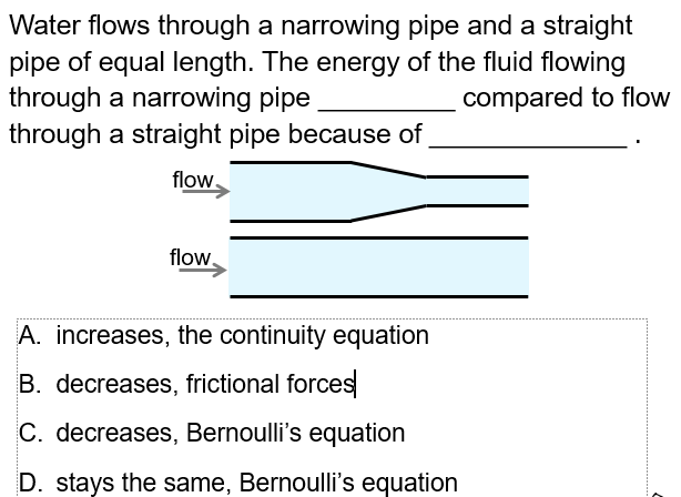 Fluid Mechanics ConceptTest Screenshot 1